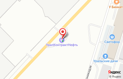 АЗС в Екатеринбурге на карте