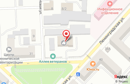 17-й отряд ФПС по Кемеровской области на карте