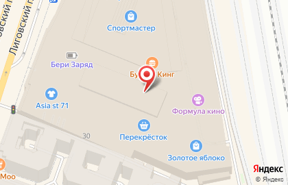 Ювелирный магазин Tous на Лиговском проспекте на карте