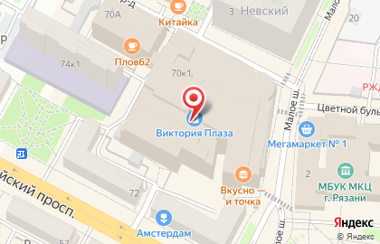 Банкомат Тинькофф в Рязани на карте