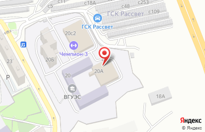 Федерация каратэ Приморского края на улице Добровольского на карте