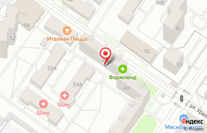 Магазин, ИП Русанова В.В. на проспекте Космонавтов на карте