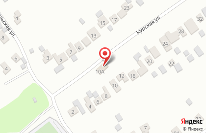 Продуктовый магазин на Курской, 10а на карте