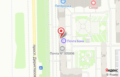 Аптека М+ на проспекте Анатолия Дериглазова на карте