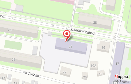 Ухтинский государственный технический университет на улице Дзержинского на карте