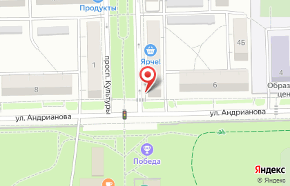Агентство недвижимости и юридических услуг Прогресс на проспекте Культуры на карте
