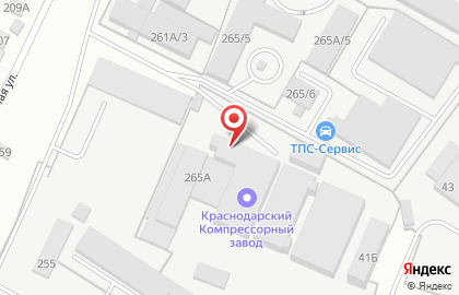 Краснодарский Компрессорный Завод на Железнодорожной улице на карте