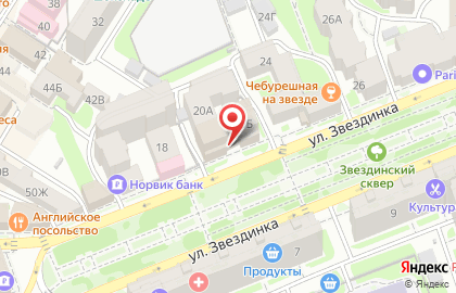 Интерьерный салон PORTOFINO в Нижегородском районе на карте