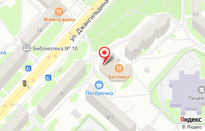 Аптека Оренлек в Оренбурге на карте