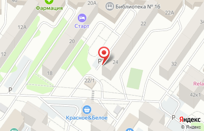 Продовольственный магазин Дельфин на Олимпийской улице на карте