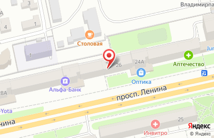 Стоматологическая клиника во Владимире на карте
