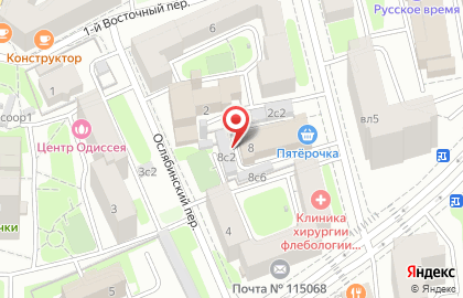 Компания по заправке картриджей Pechatich.ru на карте