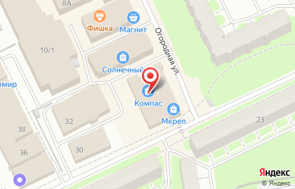 Магазин Каблучок на улице Чкалова на карте