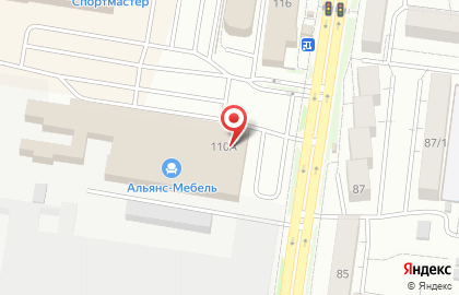 Мебельный салон Мебельный рай в Благовещенске на карте