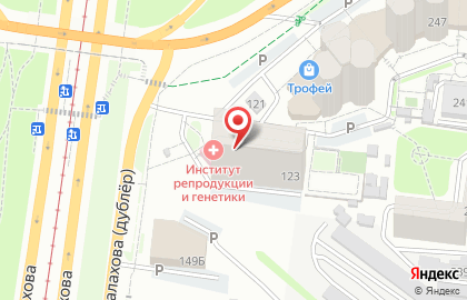 Бар Большая кружка в Индустриальном районе на карте