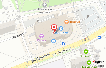 Ювелирный салон Чароит на улице Пушкина на карте