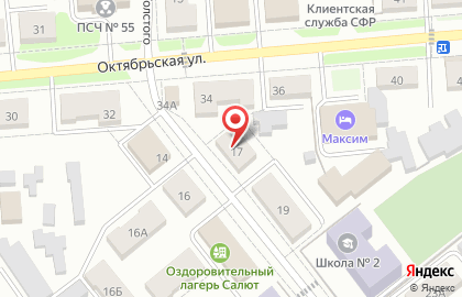 Юридическая компания в Туле на карте