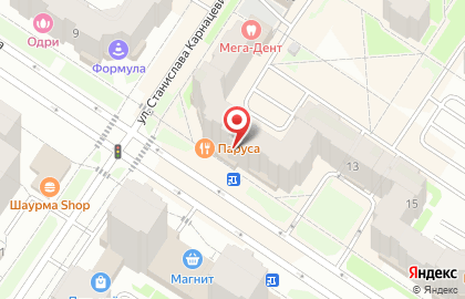 Квест Тайная Комната на карте