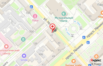 Сервисный центр Атом на улице Ногмова на карте