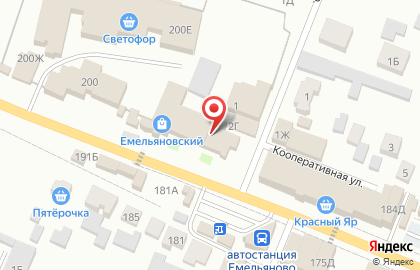 Магазин автотоваров, ИП Тихоньких Е.Ф. на карте