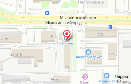 Мастершин в Кировском районе на карте