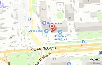 Интернет-провайдер JustLan в Коминтерновском районе на карте
