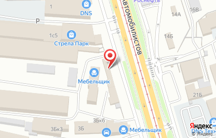 Противопожарное предприятие Рубин в Железнодорожном районе на карте