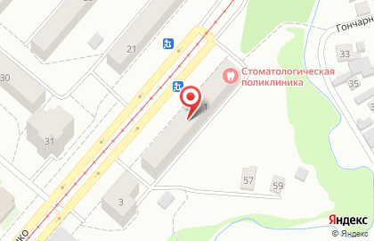Ачинская межрайонная стоматологическая поликлиника на улице Кравченко в Ачинске на карте