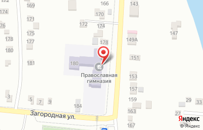 Православная гимназия на Социалистической улице на карте