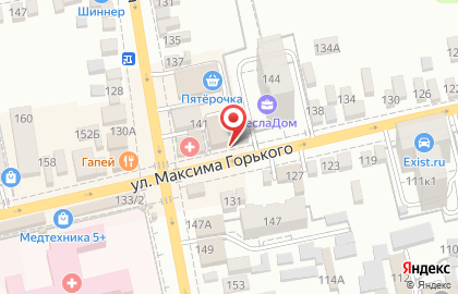 Мебельный салон в Ростове-на-Дону на карте