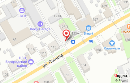 Розничный магазин бытовой и инженерной сантехники Сантехлюкс на улице Ленина на карте