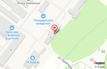 Автосервис Планета-авто в Нижнем Новгороде на карте