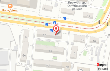 Парикмахерская Фигаро в Октябрьском районе на карте