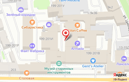 Компания по продаже униформы для поваров, барменов, официантов Chekedout на карте