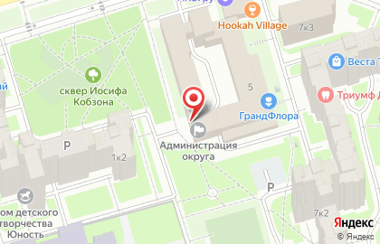 Муниципальное образование муниципальный округ Шувалово-Озерки в Озерках на карте