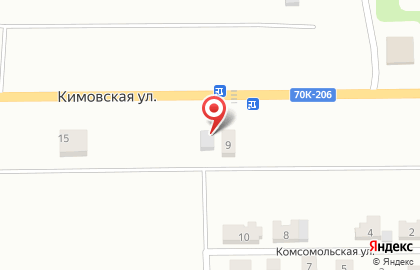 Центральная районная библиотека муниципального образования на Кимовской улице на карте