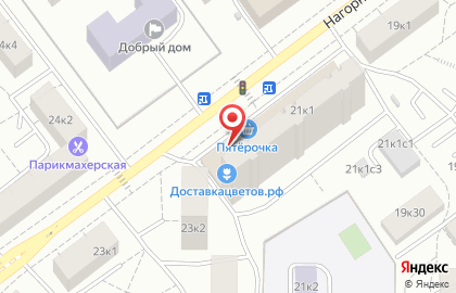 Кафе и киосков Стардог!s на Нагорной улице на карте
