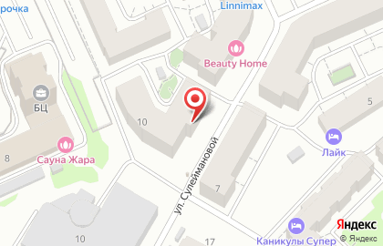 Студия отбеливания зубов White & Smile на улице Мулланура Вахитова на карте