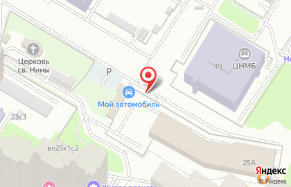 Автомойка Мой Автомобиль на Профсоюзной улице на карте