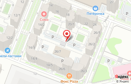 Союз, микрорайон, ООО УниверСтрой в Свердловском округе на карте