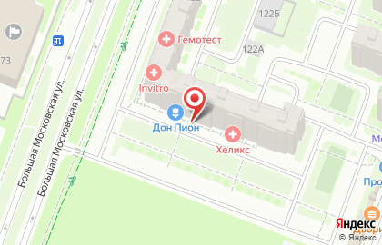 Цветочный салон Дон Пион на Большой Московской улице на карте