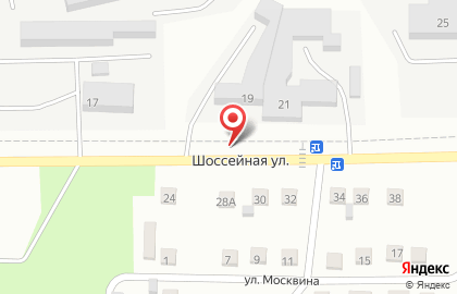 ЗАО Южный Урал на Шоссейной улице на карте