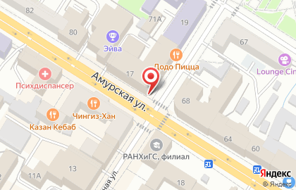Управление Федерального казначейства по Забайкальскому краю на карте