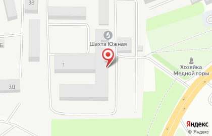 Березовский рудник на Берёзовском тракте на карте
