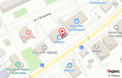 Магазин крепежа и электрики Мкреп в Сыктывкаре на карте