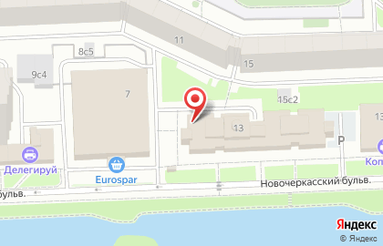 Магазин Красное & Белое в Москве на карте