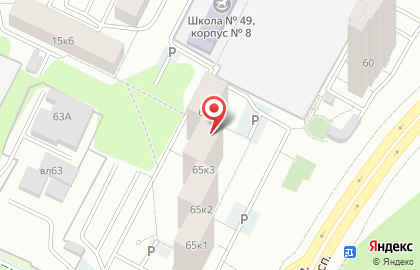 Госхимпроект, ЖСК на карте