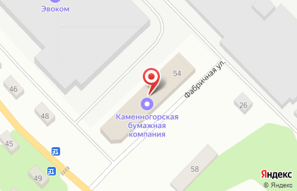 Каменногорская Фабрика Офсетных Бумаг на карте