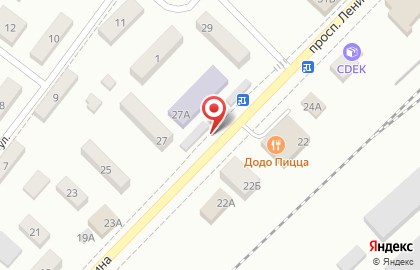 Киоск по продаже хлебобулочных изделий Майбах хлеб на проспекте Ленина на карте