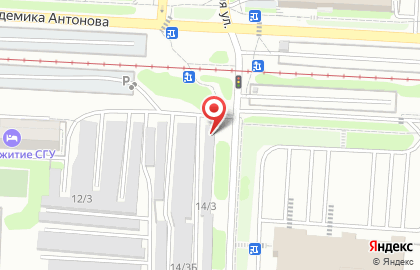 Шиномонтажная мастерская в Ленинском районе на карте